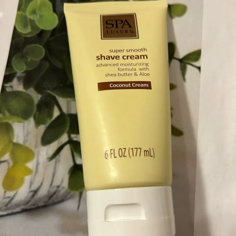 🛍️Coconut Cream Shave Cream - Cream advanced moisturizing formula 6 FLOZ💥